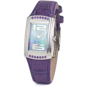 Reloj Analógico de Cuarzo para Mujer Chronotech CT7017L-08S con Correa de Cuero, Diámetro de 25 mm