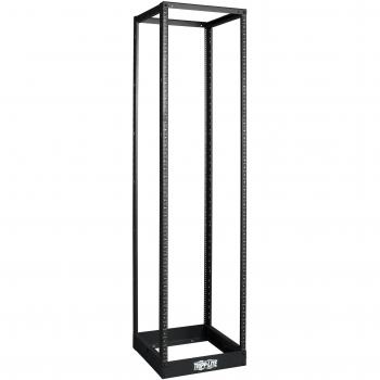 Tripp lite 45u 4 post open frame server rack adjustable mounting depth sr4post