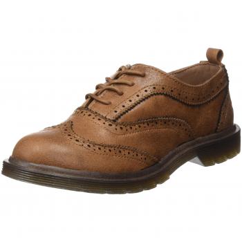 Coolway CALI - Zapatos de cordones para mujer, color cuero, talla 37