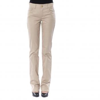 BYBLOS Beige Cotton Jeans & Pant - W28