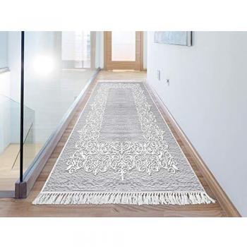 Homemania - Alfombra de Poliamida microestampada, 80 x 300 x 0,1 cm