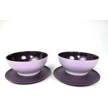 TUPPERWARE Tazòn Postre Allegra de 275 ml púrpura