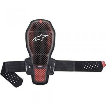 Alpinestars Nucleon KR-R Cell Back Protector - Transparent/Red/Black, Size XL