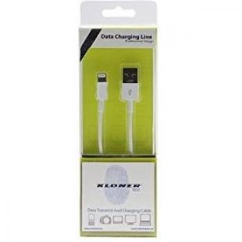 KL Tech KCI5 - Cable USB datos 1M, compatible con Apple iPhone 5/6
