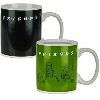 Paladone Products 97C8AFFF34 Taza termosensible Friends-How You Doin, cerámica
