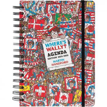 Agenda escolar 2024/2025 semana vista a5 12 meses ¿dónde está Wally? - Erik Editores