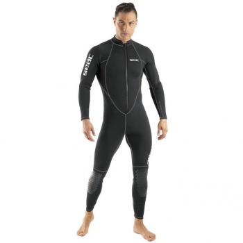Traje de neopreno Seacsub Carezza 2 mm para apnea, color negro y gris, tamaño S
