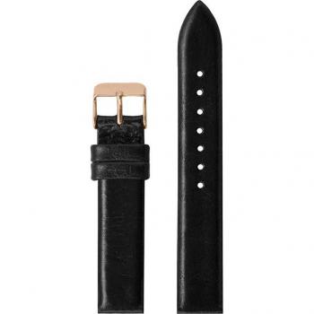 Komono Strap 16 Watch Band - Black/Pink/Gold, One Size