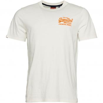Superdry Camiseta Vintage Vl Neon Blanco