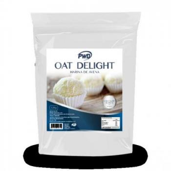Harina de Avena Oat Delight Sabor Chocolate Blanco y Coco 1.5 kg PWD Nutrition