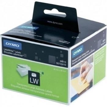 Etiquetas de Plástico Transparentes Genéricas Compatibles con DYMO LabelWriter 99013 S0722410