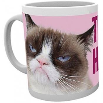 GB Eye LTD, Grumpy Cat, Happy Face, Taza