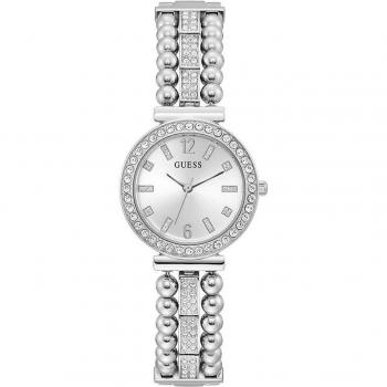 Reloj Guess Gala GW0401L1 - Elegante Diseño - Movimiento de Cuarzo - Correa de Acero Inoxidable - Resistente al Agua