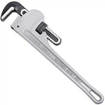 Llave Grifa, MAXPOWER Llave Stillson 350mm Llave para Tubo Stillson Heavy Duty Aluminio Llaves de Plomería