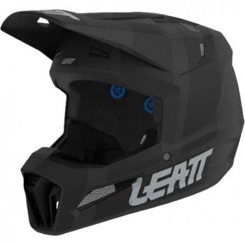 Casco de Moto Cross Infantil Leatt 3.5 V24 Negro-Blanco con Tecnología Turbina 360°