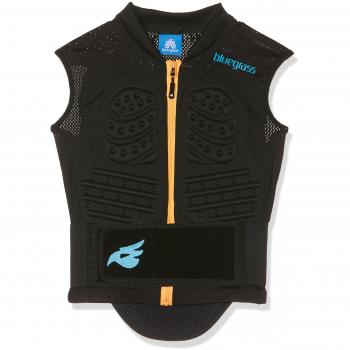 Bluegrass Niños Grizzly Rigid Shell – Chaleco, color negro, xs