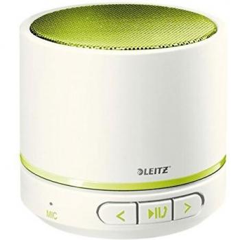 Mini altavoz portátil con Bluetooth, Con función altavoz, 6 horas de reproducción musical, Sonido cristalino y potente, Verde metalizado, WOW, 63581064