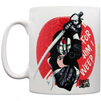 DC Comics Suicide Squad For Him I Weep - Taza de cerámica, multicolor