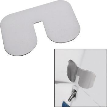 Megaware ScuffBuster Standard Notched Bowguard - 5.75 x 4.5 - 22G Stainless Steel