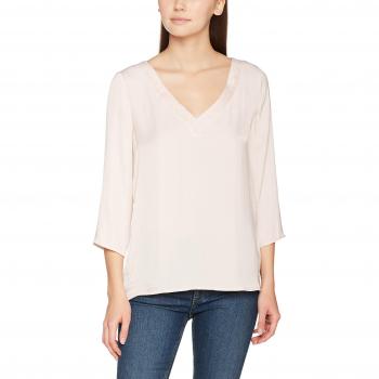 VILA CLOTHES Virustic Simple 3/4 Sleeve Top/Tb, Camisa Manga Larga para Mujer, Rosa