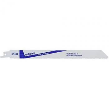 hojas de sierra de sable BiM / dentado variado / tubería de fundición 5-10mm, madera con clavos, plástico, campo de aplicación universal / cortes bastos / aplicación con carrera pendular PACK 2
