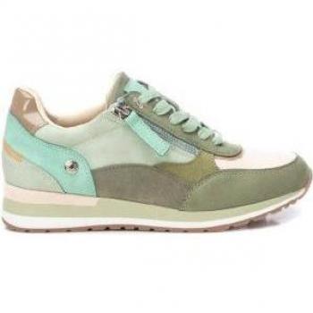 Zapatilla de mujer Refresh 171503 Aqua Cremallera