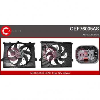 Motor eléctrico ventilador radiador CASCO CEF76005AS
