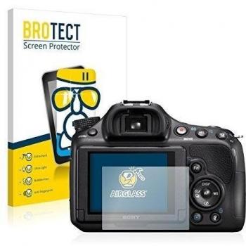 BROTECT Protector Pantalla Cristal Híbrido Compatible con Sony Alpha 58