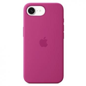Funda de Silicona Fucsia para iPhone 16e