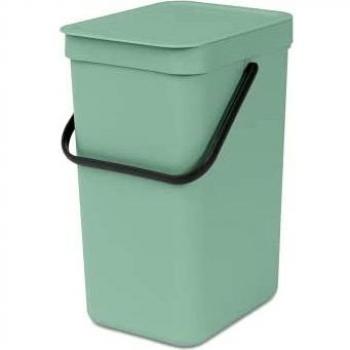 Brabantia Sort & Go 12L Jade Green Recycling Bin