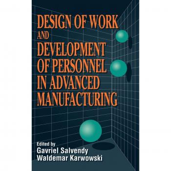 Diseño de Trabajo y Desarrollo del Personal en Manufactura Avanzada - Tapa Dura