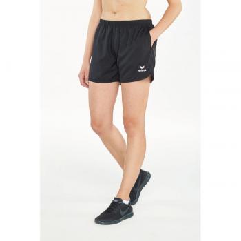 Erima Women's Marathon Running Shorts with Inner Liner - Black - Size 42
