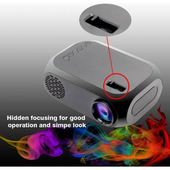 Proyector LED HD 1080P Portátil Mini Cine en Casa Ligero USB AV HDMI SP99