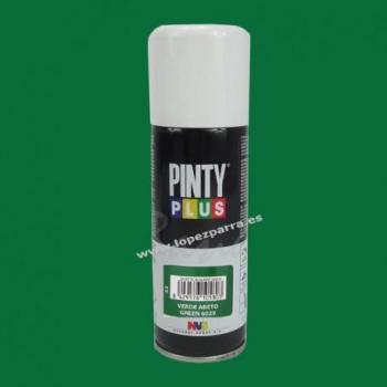 Spray Pintura Verde Abeto 400ml PintyPlus - Pintura en Spray Todoterreno, Versatilidad, Gran Gama de Colores, Fácil Aplicación, Alta Adherencia y Durabilidad para Todo Tipo de Super