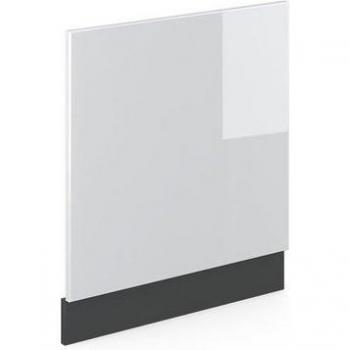 Panel Frontal R-Line Vicco, Blanco Alto Brillo/Antracita, 60 cm, Accesorio para Lavavajillas