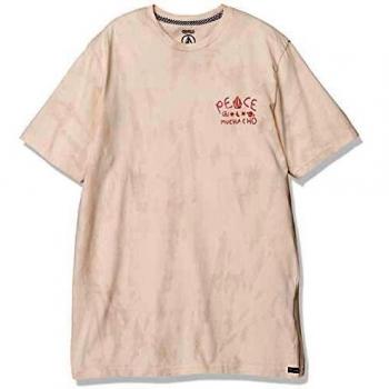 Volcom Muchacho S/S tee Camiseta, Hombre, Sandstone, L