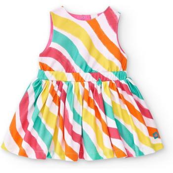 Tuc Tuc - Vestido de niña sin mangas de rayas multicolor Laguna Beach