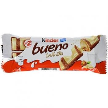 KINDER Bueno White Chocolate Blanco Pack 3 Unidades 117 gr