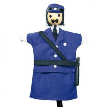 Títere de Mano Policía Goki 27 cm