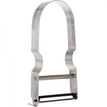 Metaltex PELAPATATAS Acero INOX. 'Zack', Plateado, 28x18x18 cm