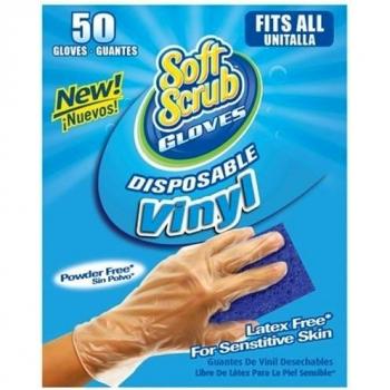 Productos Big Time 11250-16 50 Count Guantes de vinilo desechables