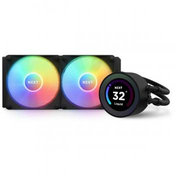 NZXT Kraken Elite RGB 240mm All-In-One Liquid CPU Cooler with LCD Display - Matte Black