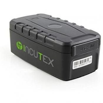 Incutex localizador ratsreador GPS TK 106 de Largo Alcance y duración con Soporte magnético – Impermeable