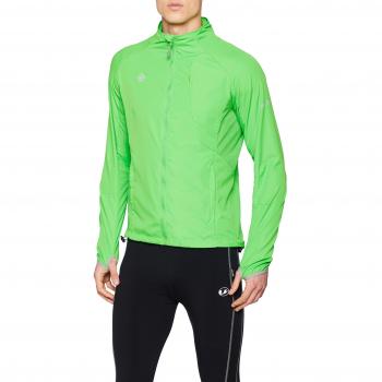 Izas BREZEL Chaqueta Impermeable para Running, Hombre, Verde Claro, L