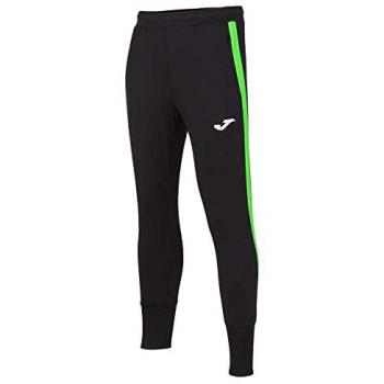 Pantalón largo Joma Advance negro verde flúor para hombre adulto