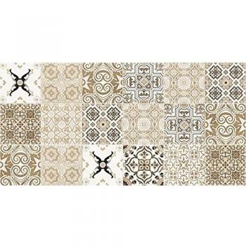 Laroom Alfombra Vinílica de Cocina Diseño Faro, Vinilo Antiliscante, Beige, 50x100 cm