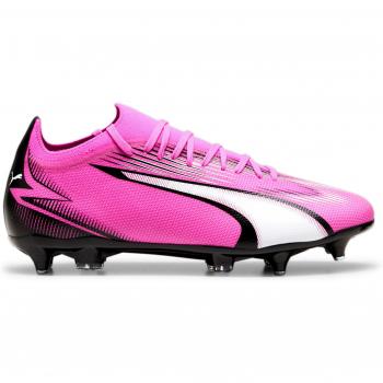 Puma Botas de Fútbol Ultra Match MXSG Rosa Blanco
