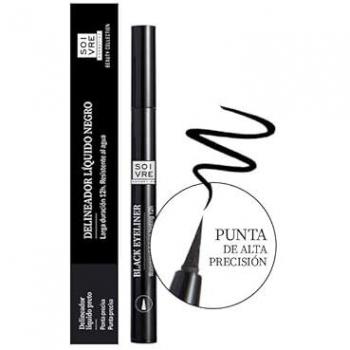 Delineador Líquido Negro Punta Fina Soivre 1.1ml
