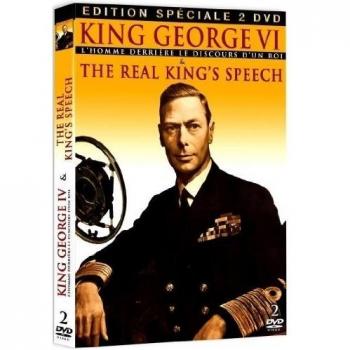 King George VI : L'homme derrière le discours d'un roi & The Real King's Speech [Francia] [DVD]