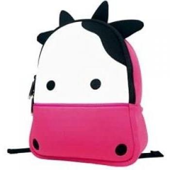 Cartera escolar liderpapel mochila infantil vaca 300x240x100 mm